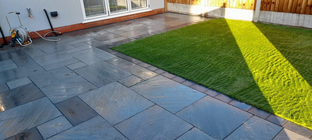 patio installation Widnes